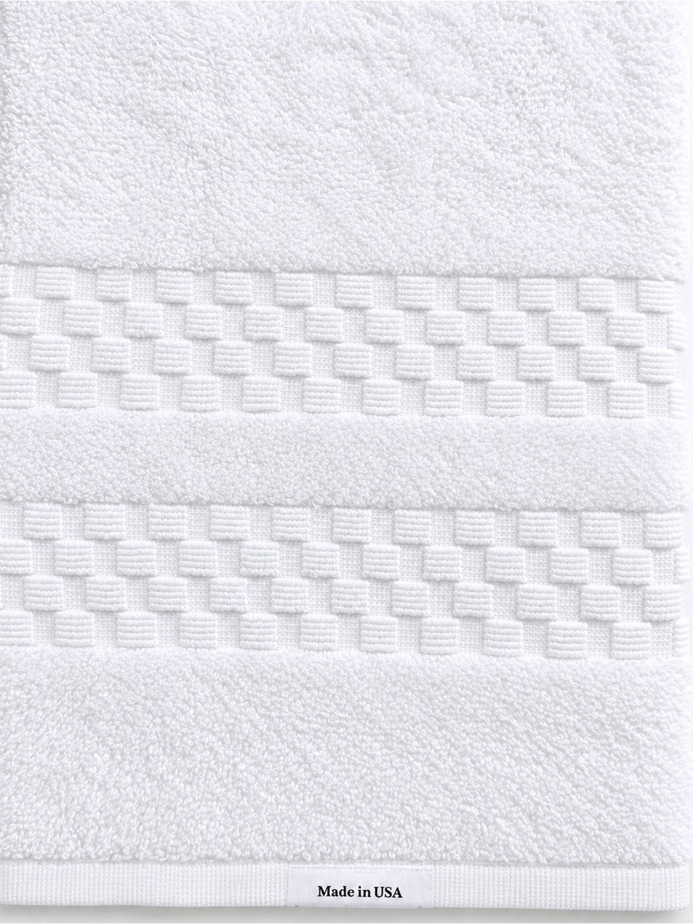 Bath Sheets White Cotton | The Ritz-Carlton | Set of 2 - Picture 6 of 9